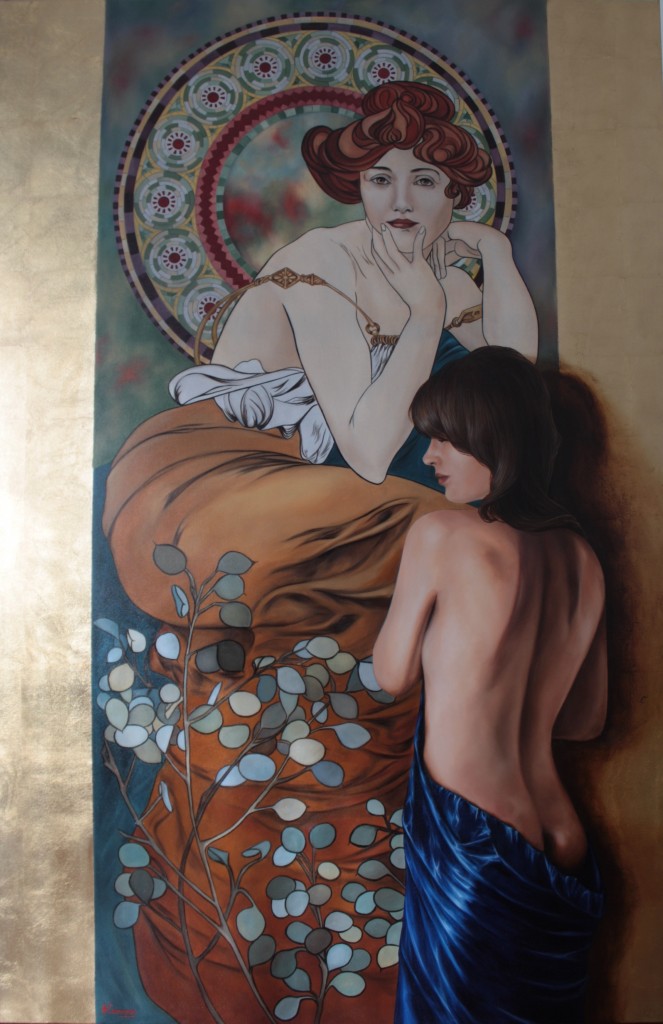 "Topacio", óleo s/tela, 120 x 180 cm